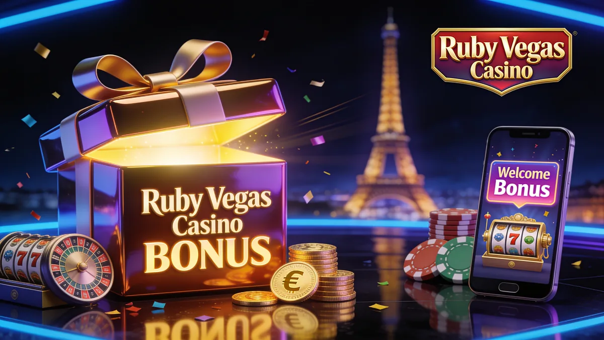 Bonus et Promotions chez Ruby Vegas Casino pour les joueurs en France