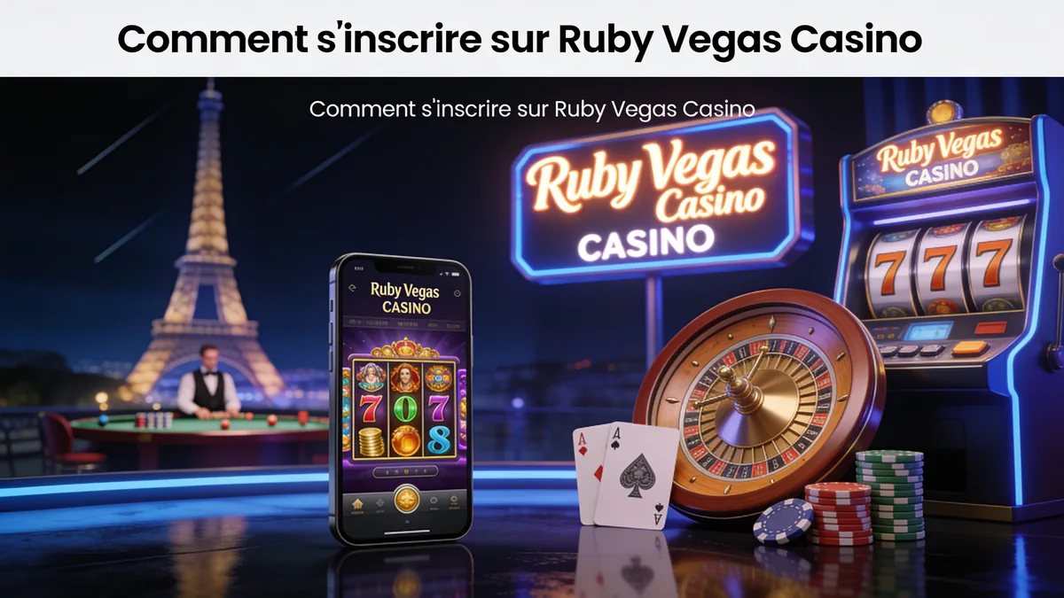 Comment s'inscrire sur Ruby Vegas Casino : guide ruby vegas casino pour les joueurs en France